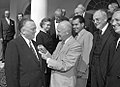 J. Edgar Hoover receives the National Security Medal from President Dwight Eisenhower, May 27, 1955.jpeg