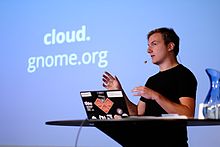 Jan-Christoph Borchardt di GUADEC 2015.jpg