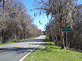 Jefferson County border, US 90 EB before Monticello