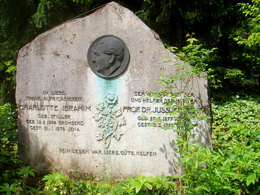 Jena Nordfriedhof Grabstein Jussuf Ibrahim 01