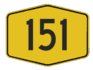 Federal Route 151 shield}}