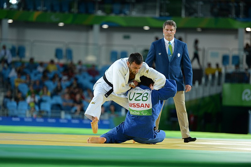 File:Judo at the 2016 Summer Paralympics – Men's 66 kg, Mustafayev vs Nigmatov (2).jpg