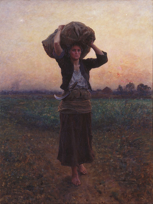 Jules Breton - Shepherd’s Star - Google Art Project