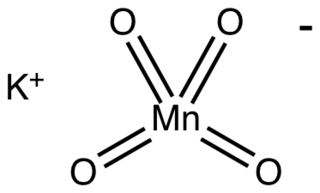 Potassium permanganate Chemical compound