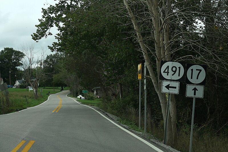 File:KY17 North - KY491 Signs (43429214740).jpg