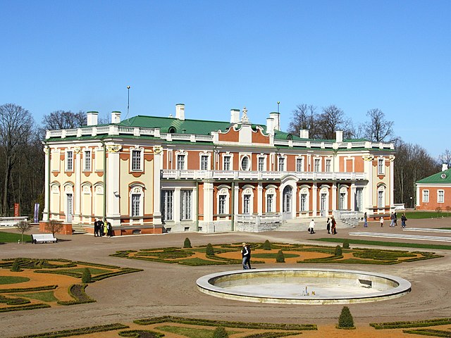 Russian Tsar Peter I started the construction of Kadriorg Palace near Tallinn and named it after his wife Catherine I (Catherinethal).