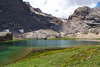 Karagöl - Black Lake, Bolkar Mountains.JPG