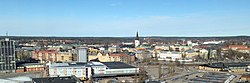 Панорамен изглед на Карлстад от 2013 г.