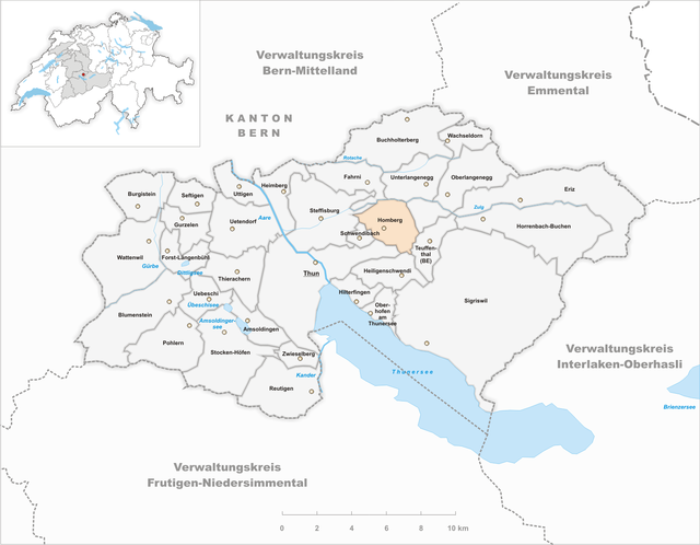 Homberg - Localizazion