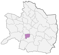 Location of Kashmar County in Razavi Khorasan Province