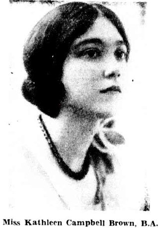 <span class="mw-page-title-main">Kathleen Campbell-Brown</span>