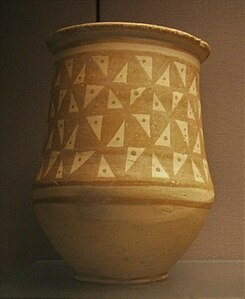 Ceràmica de Khabur de Tell Brak. Museu britànic