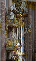 English: The pulpit of the church Maria Himmelfahrt in the monastery Fürstenfeld. Deutsch: Kanzel der Kirche Maria Himmelfahrt des Klosters Fürstenfeld.