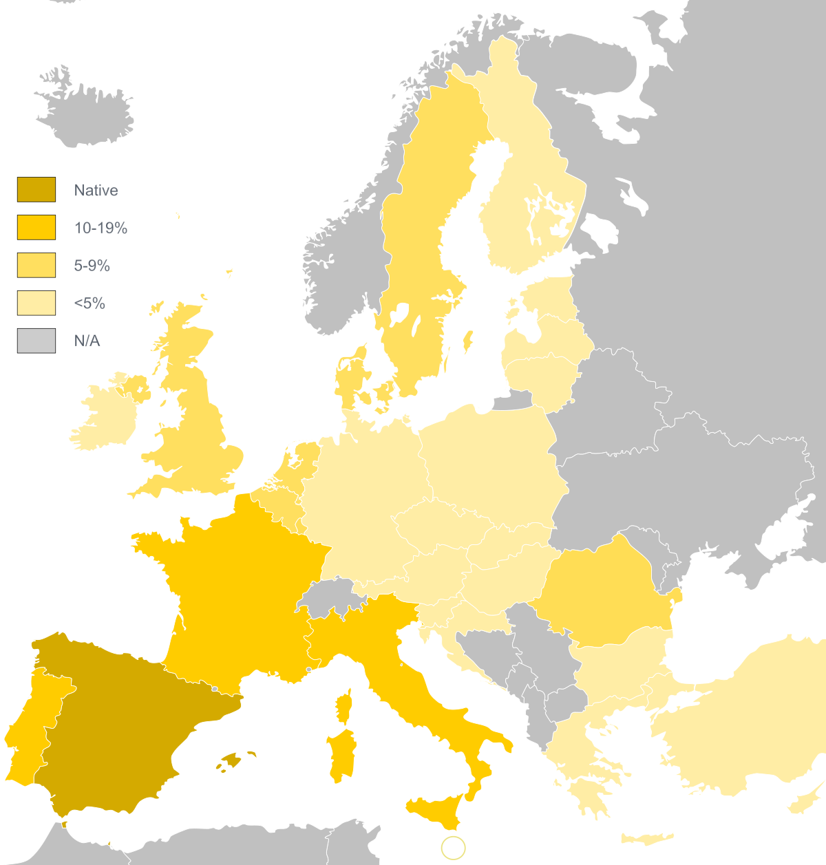 Knowledge of Spanish EU map.svg