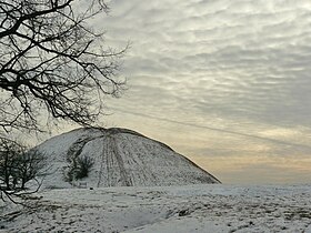 Kopiec Krakusa zimą