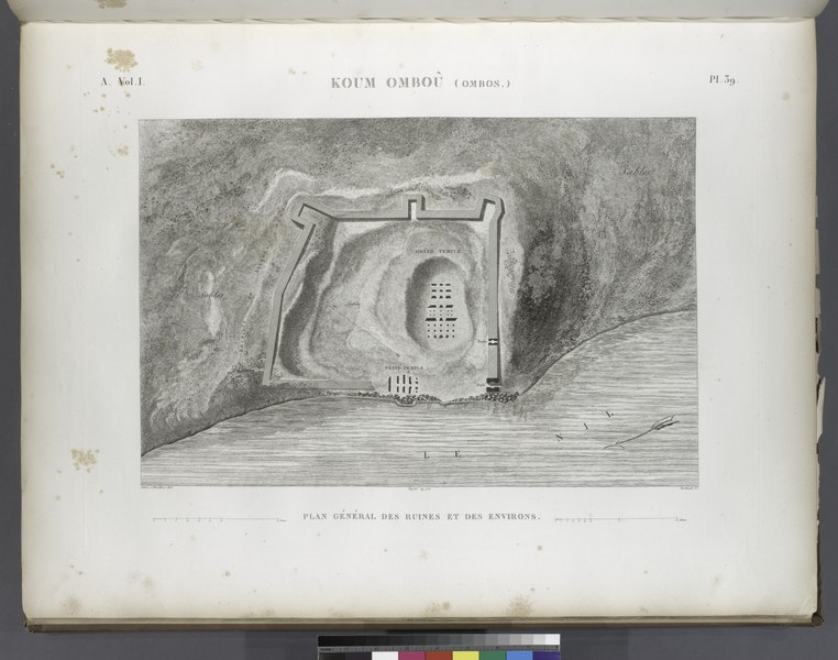 File:Koum Omboû (Ombos). Plan général des ruines et des environs (NYPL b14212718-1267868).tiff