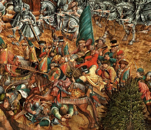 Polish-Lithuanian light cavalry during the Battle of Orsha in 1514, by Hans Krell