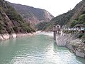 谷關水庫上的大甲溪發電廠谷關分廠發電進水口。