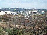 廃止後も残る大岡小前駅（2007年11月）