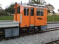 Vue de la cabine du locotracteur Tm 2/2 2.