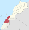 Laayoune-Boujdour-Sakia El Hamra in Morocco (de-facto).svg
