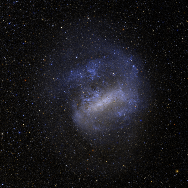 File:Large Magellanic Cloud rendered from Gaia EDR3.png