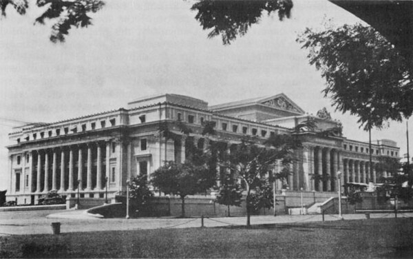 The Legislative Building during the 1930s