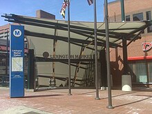 Station entrance Lexington Market Station.jpg