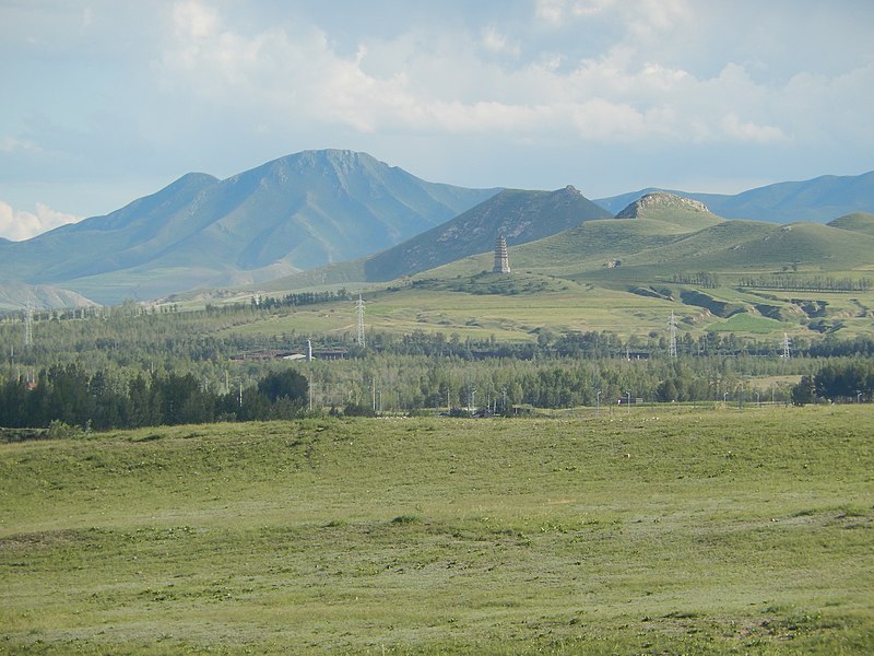 File:Liao Shangjing view of South Pagoda.jpg