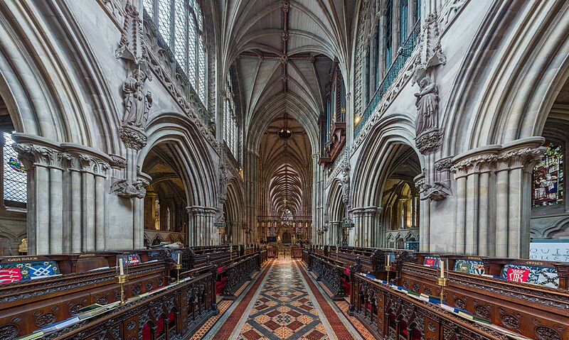 File:Lichfield Cathedral Choir 1, Staffordshire, UK - Diliff.jpg