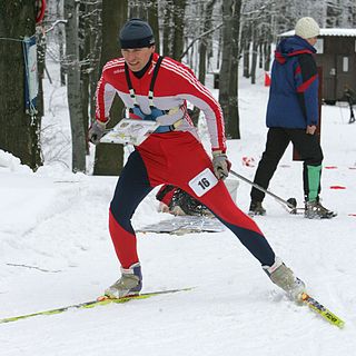 <span class="mw-page-title-main">Ski orienteering</span> Winter sport combining cross-country skiing with orienteering