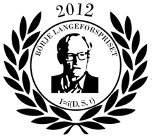 Лого на наградата за най-добра докторска дисертация на Börje Langefors.png