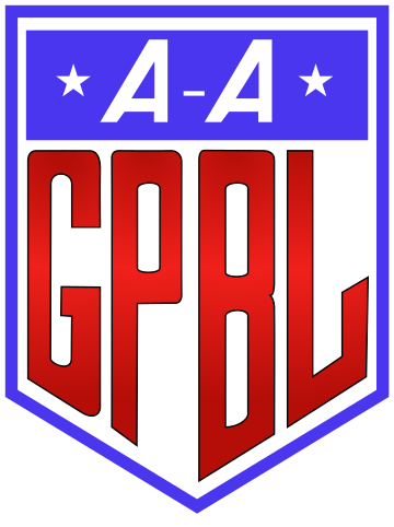 Logo of the All-American Girls Professional Baseball League.svg