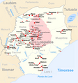 Mapa postu administrativu Lospalos