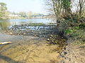 Looking to 1913 railway bridge.