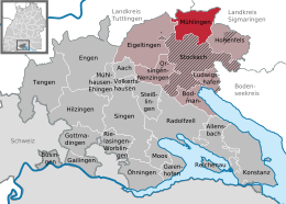 Mühlingen - Localizazion