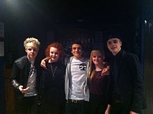 M.A.D with fans in Birmingham