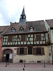 Albert Schweitzers Geburtshaus in Kaysersberg (Quelle: Wikimedia)