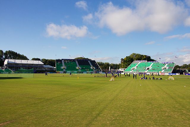 The Village, Malahide (pictured here in 2013), was chosen as the venue for Ireland's first Test match.