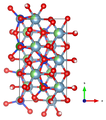 mit Blickrichtung parallel zur c-Achse