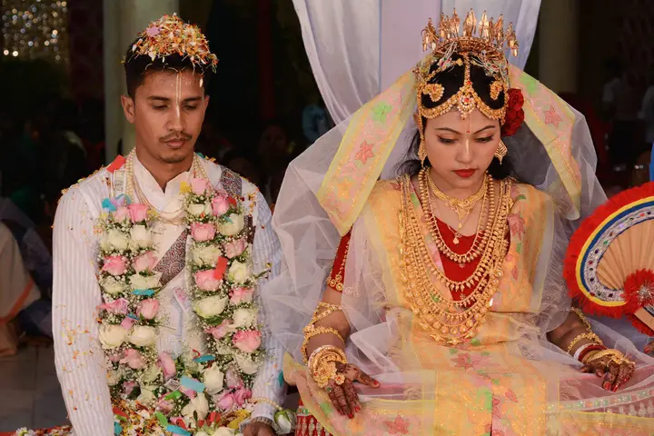 File:Manipuri Groom and Bride.webp