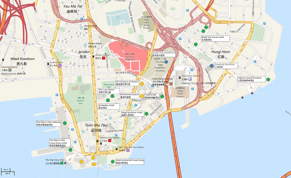 Tsim Sha Tsui Mtr Map File:map-Of-Tsim-Sha-Tsui.png - Wikimedia Commons