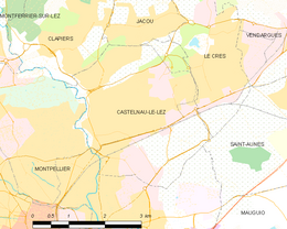 Castelnau-le-Lez - Localizazion