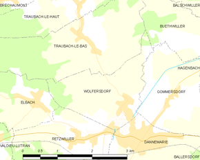 Poziția localității Wolfersdorf