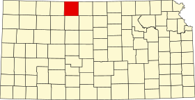 Placering af Phillips County (Phillips County)