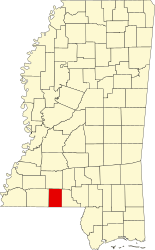 Pike County - Carte