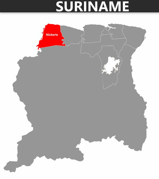File:Map of Suriname - Nickerie Highlight.png