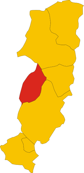 Map of comune of Montemurlo (province of Prato, region Tuscany, Italy).svg