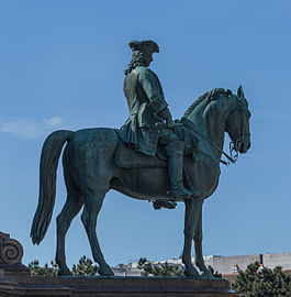 Maria-Theresia monument, Otto Ferdinand Graf Traun