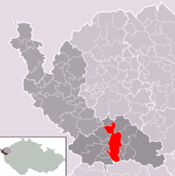 Mariánské Lázně - Mapa